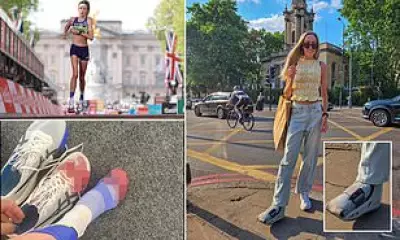 Eilish McColgan Forced to Wear Medical Boot After London Marathon Injury