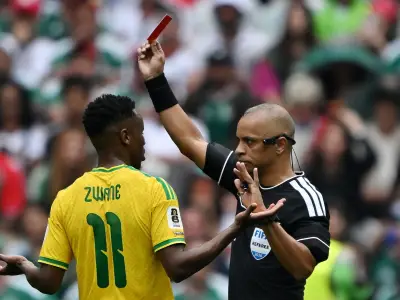Ex-FIFA Referee: Zwane Red Card Wrong After World Cup Opener