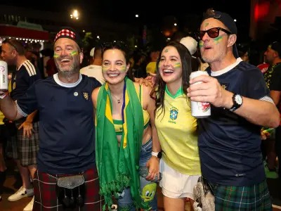 Gordon Ramsay Warns 'Make America Ginger Again' as Tartan Army Charms Boston