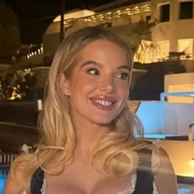 Helen Flanagan Stuns in Saucy Agent Provocateur Maid Dress in Mykonos