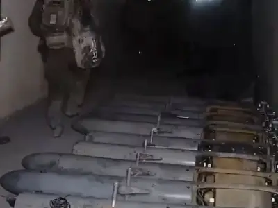 Israeli Troops Uncover Hezbollah's Underground Drone Factory in Lebanon