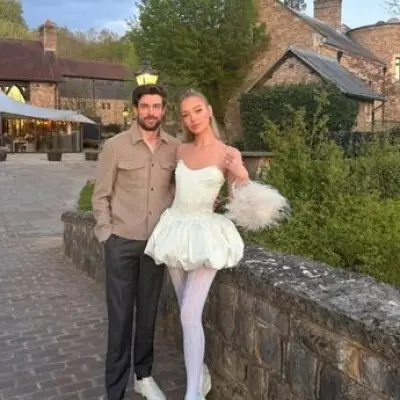 Jack Whitehall's Wife Roxy Horner Strips Naked for Bath at Zoo in Steamy Snaps