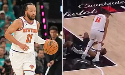 Knicks Star Jalen Brunson Exits NBA Finals Opener with Knee Injury