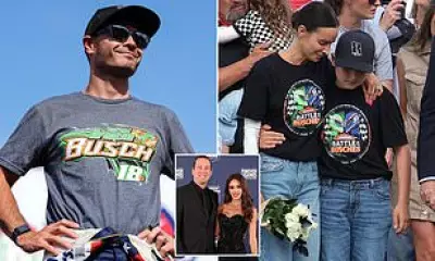Kyle Larson's 'Tiny Kyle' Tribute Gives Busch Family a Good Laugh