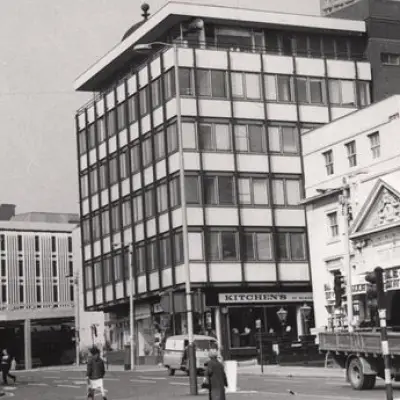 Newcastle Street in 1971: Iconic Dance Hall and Lost Music Shop