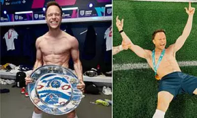 Olly Murs Shows Off Ripped Physique After Raising £1.3 Million for Soccer Aid