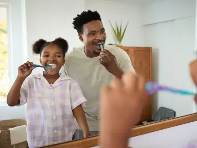 Parents Spend 8 Minutes Daily Negotiating Tooth Brushing with Kids