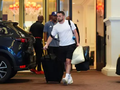 Scotland players leave hotel after World Cup exit and Clarke resignation