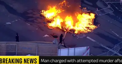 Sky News Interrupted as Belfast Protests Turn Violent