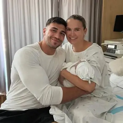 Tommy Fury Reveals Baby Son's Name Midas at Manchester Fight