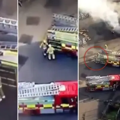 Two Firefighters Suspended After Live TV Scuffle in Belfast Disorder