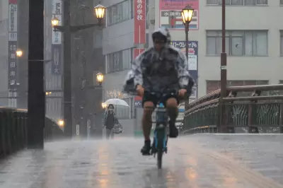 Typhoon Jangmi Brings Heavy Rain and Strong Winds to Japan