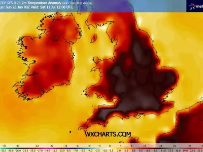UK's 'hottest ever day' could be just weeks away with temperatures over 40C