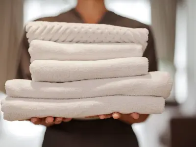 White Vinegar Makes Towels Soft and Fluffy Without Fabric Softener