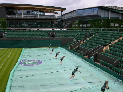 Wimbledon 2026 Prep: Courts Ready, Fans Camp, Raducanu Injury Doubt