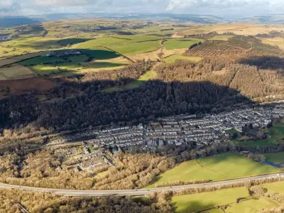 Work Starts on Major Wind Farm Near Caerphilly After £160m Funding Deal