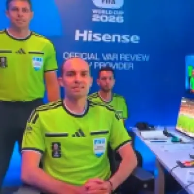 World Cup referee accused of White power gesture during TV coverage