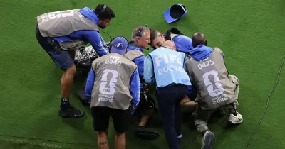 World Cup Star Khusanov Gifts Signed Shirt to Cameraman After Collision