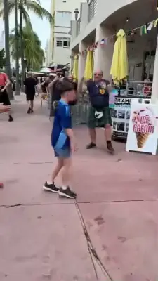Young Scotland Fan Wows Miami with Moonwalk Before Brazil Match