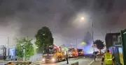 150 Firefighters Tackle Brent Warehouse Blaze, 70 Evacuated
