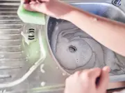 55p Bleach Hack Restores Sparkle to Stainless Steel Sinks