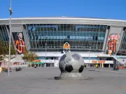 Abandoned Champions League Stadium in Ukraine Now Surrounded by Anti-Drone Nets