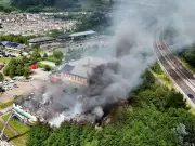 Abercynon Fire: Cause of Huge Blaze at Valleys Business Centre Unknown