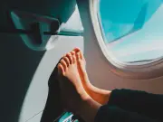 Airline passengers slam 'disgusting' in-flight toenail clipping and underwear drying