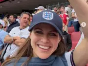 Alexandra Daddario Stuns in England Kit at World Cup, Fans React