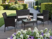 Amazon's £100 Rattan Furniture Set: Budget-Friendly Summer Hosting