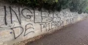 Anti-English Graffiti Shocks Bournemouth: 'Better Off Dead' Found on Clifftop