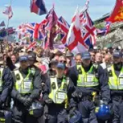Anti-Immigration Group Claims Urine and Poo Thrown at Them in Brighton Clash