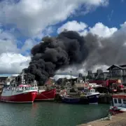 Arbroath Harbour Fire: Firefighters Tackle Major Blaze as Black Smoke Fills Sky