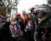 Argentine Rock Legend Indio Solari Draws Massive Crowds at Wake