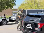 Armed Police Surround Man with Bomb Strapped to Chest in California Bank