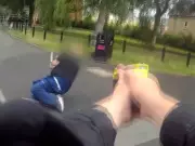 Armed Police Taser Knife Suspect Near Salford School