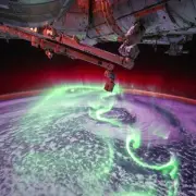 Astronaut Captures Stunning Aurora from ISS, Leaving Crew in Awe