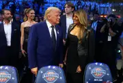 Barron Trump Towers Over Parents at White House UFC Event