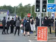 Belfast Bus Set Ablaze During Anti-Immigration Protest