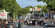 Belfast Protest Live: Huge Crowd Gathers After Stabbing, Sudanese Suspect Arrested