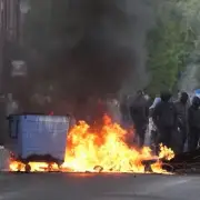 Belfast Protests: Vehicles Burned After Knife Attack Sparks Disorder