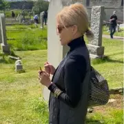 Belinda Carlisle Visits Haunted Holy Island Before Take That Gig