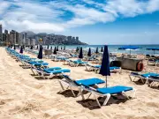 Benidorm Sunbeds Empty as Resort Sees Tourist Shift