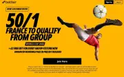 Betfair World Cup Offer: Spain vs France at 50/1