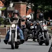 Bikers and Fruit Machine Honour Lemmy at Manchester Apollo Memorial