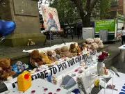 Biological Father Says 'Monster Terrorised My Son' at Preston Davey Vigil