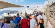 Brit tourists warned Santorini is 'one long toilet line' at 7am