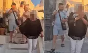 British Tourist Sparks Fury by Scattering Ashes on Santorini Streets