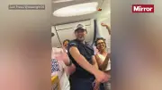 Brits Turn Ryanair Plane Aisle into Dancefloor in Mid-Air Party
