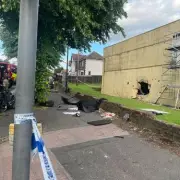 Car Crashes into Bowling Alley: Man Charged with Multiple Offences